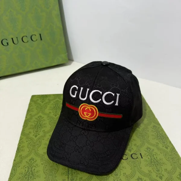 Branded Canvas Letter Baseball Cap 1025040101 - Image 4