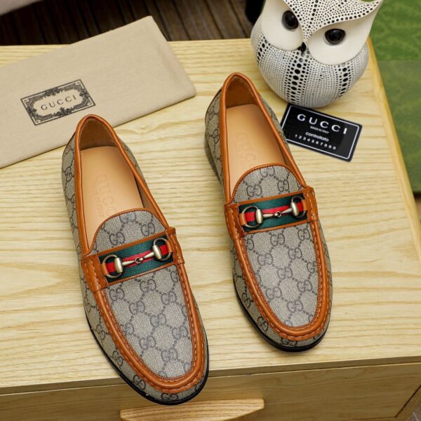 Gentleman Men's Shoes Leather Popular Classic Presbyterian Pattern Loafers 022024071102 - Image 11