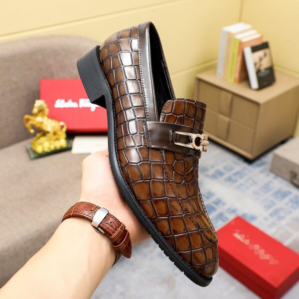 Classic Leather Loafer Anti-Sip On Shoes ZZL0224061901 - Image 11