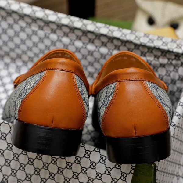 Gentleman Men's Shoes Leather Popular Classic Presbyterian Pattern Loafers 022024071102 - Image 8