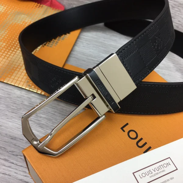Luxury Genuine Leather Men's Belt 1025010714 - Image 2