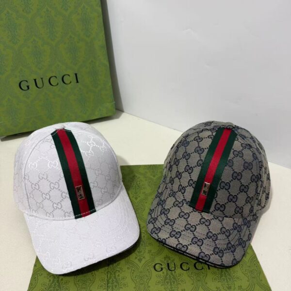 Branded Canvas Letter Baseball Cap 1025040102 - Image 7