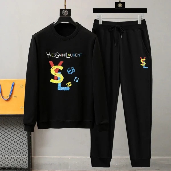 YS New Fashion Versatile Sweatshirt Set 1025033109 - Image 4