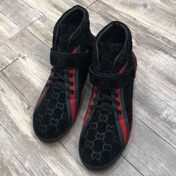 Men New Handmade high-top Shoes - Image 4