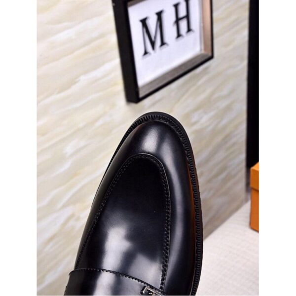 Classic Leather Slip On Shoes - Image 10