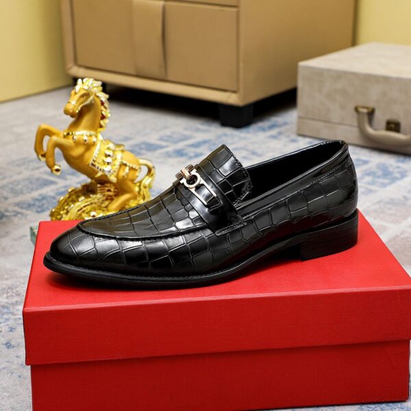 Classic Leather Loafer Anti-Sip On Shoes ZZL0224061901 - Image 8