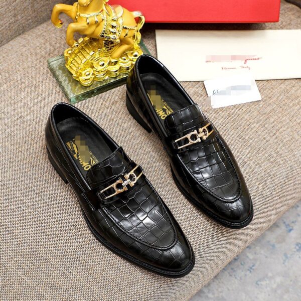 Classic Leather Loafer Anti-Sip On Shoes ZZL0224061901 - Image 3
