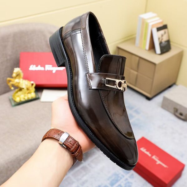 Classic Leather Loafer Anti-Sip On Shoes ZZL0224061902 - Image 8