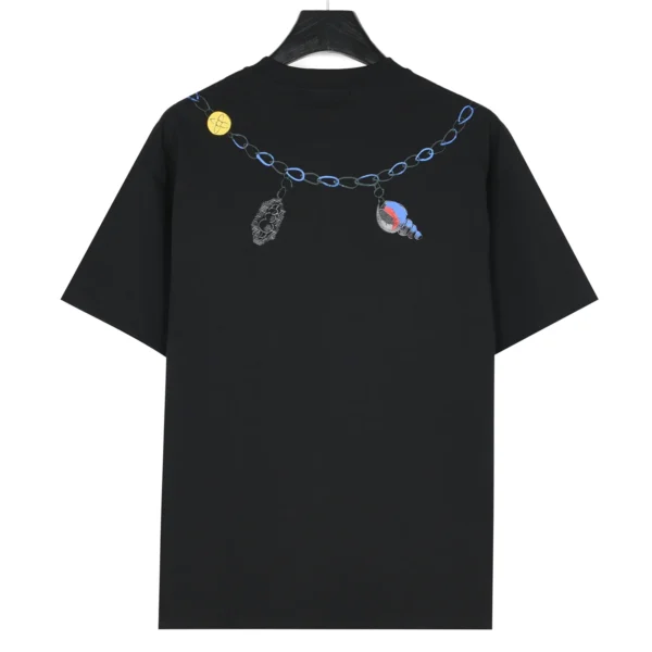 New fashion versatile printing short sleeve 1025033113 - Image 2