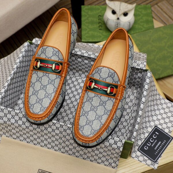 Gentleman Men's Shoes Leather Popular Classic Presbyterian Pattern Loafers 022024071102 - Image 9