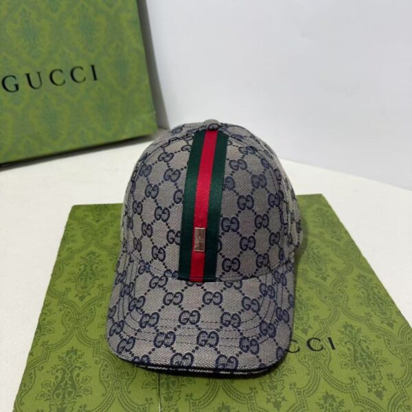 Branded Canvas Letter Baseball Cap 1025040102 - Image 4