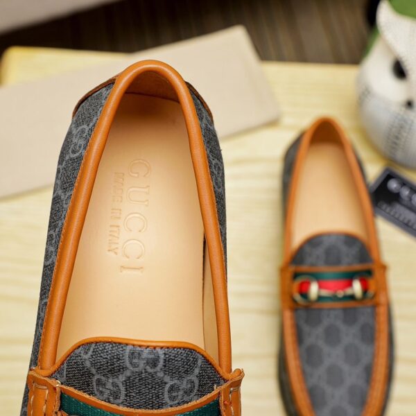 Gentleman Men's Shoes Leather Popular Classic Presbyterian Pattern Loafers 022024071102 - Image 5