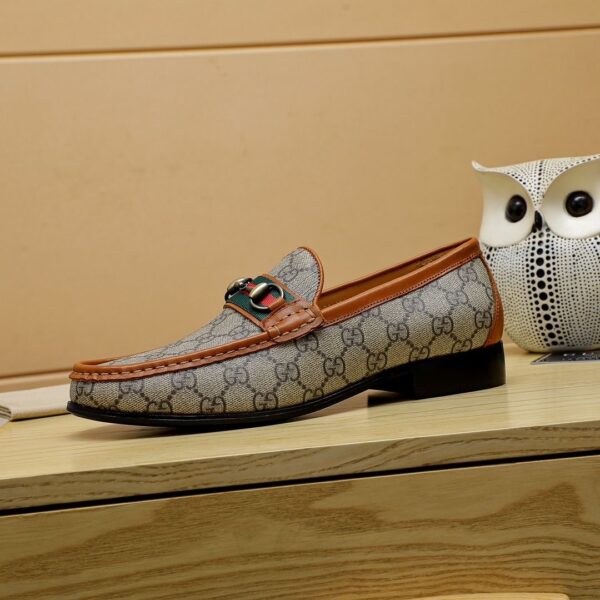 Gentleman Men's Shoes Leather Popular Classic Presbyterian Pattern Loafers 022024071102 - Image 12