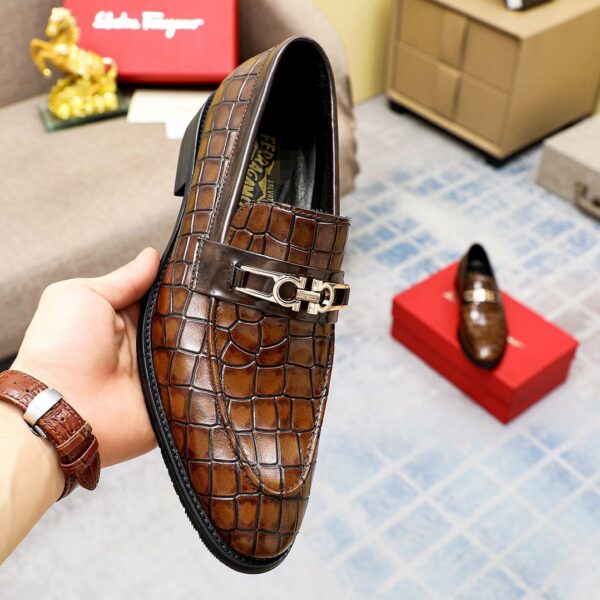 Classic Leather Loafer Anti-Sip On Shoes ZZL0224061901 - Image 15