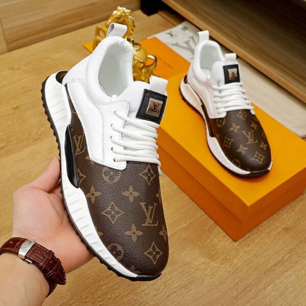 Three-color stitching casual sneakers - Image 2