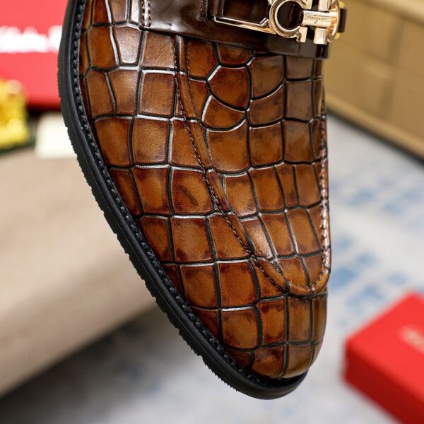 Classic Leather Loafer Anti-Sip On Shoes ZZL0224061901 - Image 13