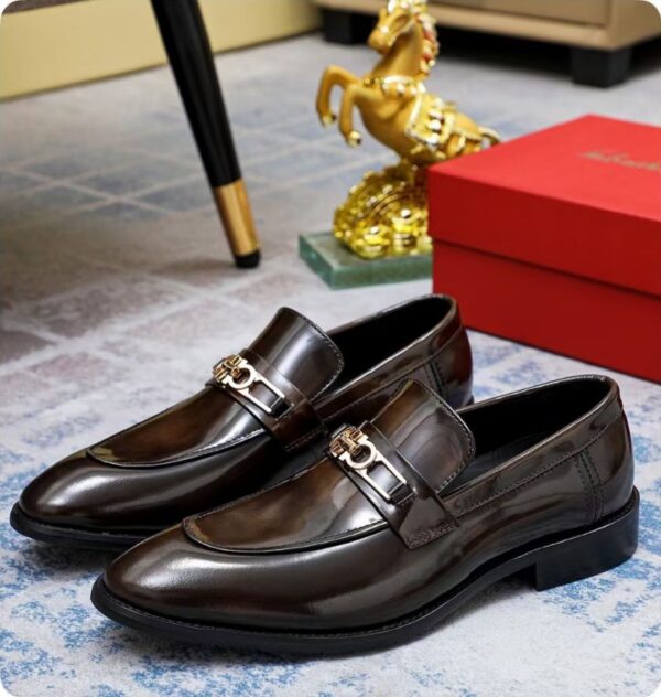 Classic Leather Loafer Anti-Sip On Shoes ZZL0224061902 - Image 3