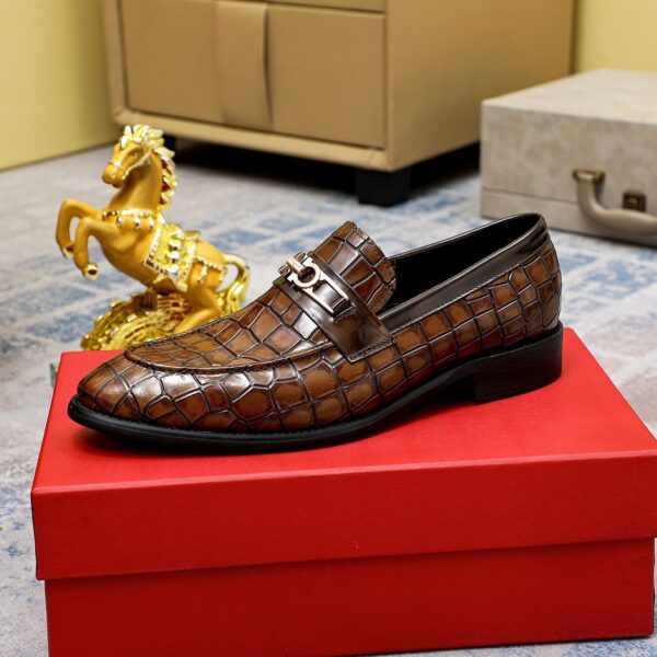 Classic Leather Loafer Anti-Sip On Shoes ZZL0224061901 - Image 12