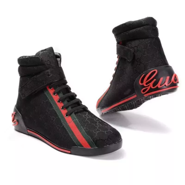Men New Handmade high-top Shoes - Image 3