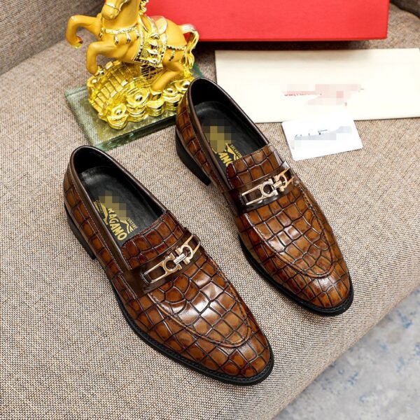 Classic Leather Loafer Anti-Sip On Shoes ZZL0224061901 - Image 4