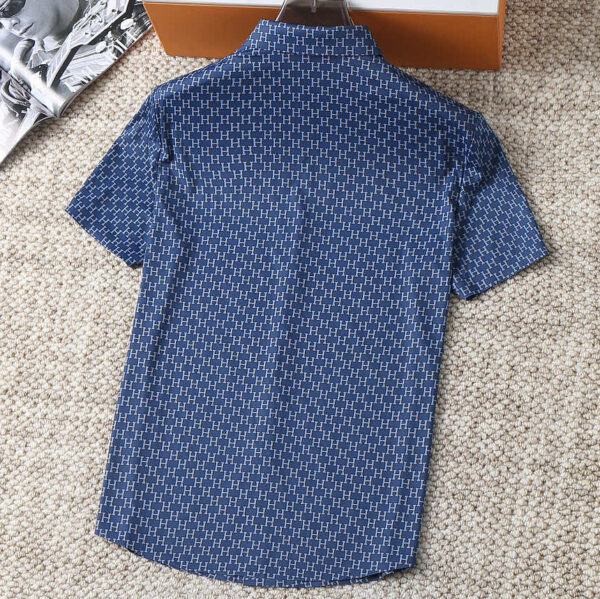 High end fashion casual short sleeved shirt 1025032110 - Image 3