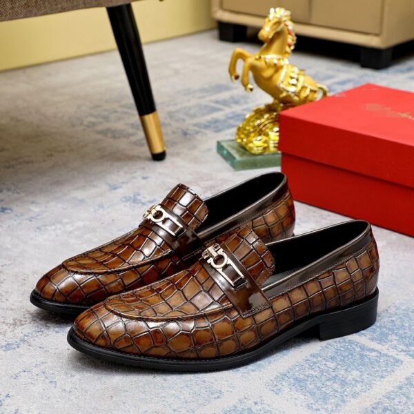 Classic Leather Loafer Anti-Sip On Shoes ZZL0224061901 - Image 5