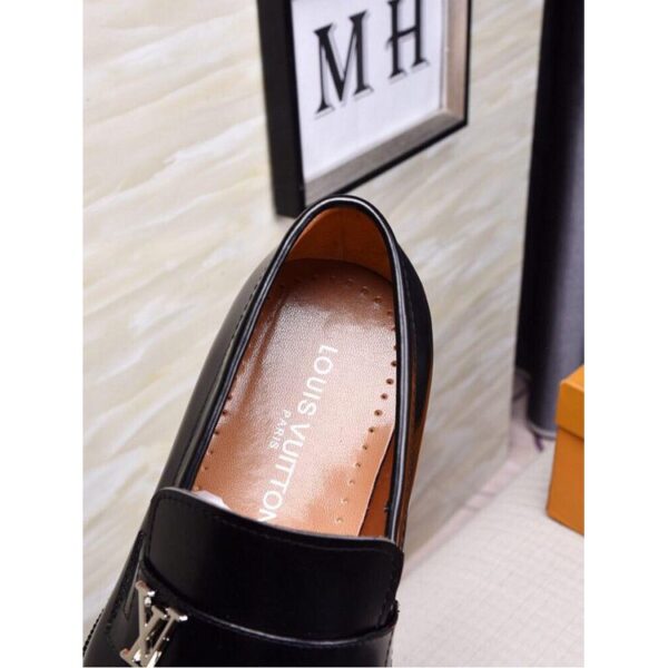 Classic Leather Slip On Shoes - Image 9