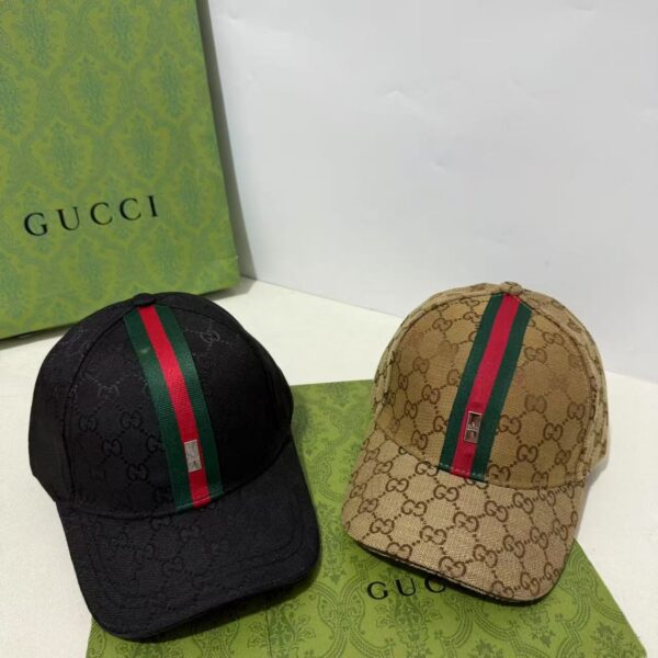 Branded Canvas Letter Baseball Cap 1025040102 - Image 6