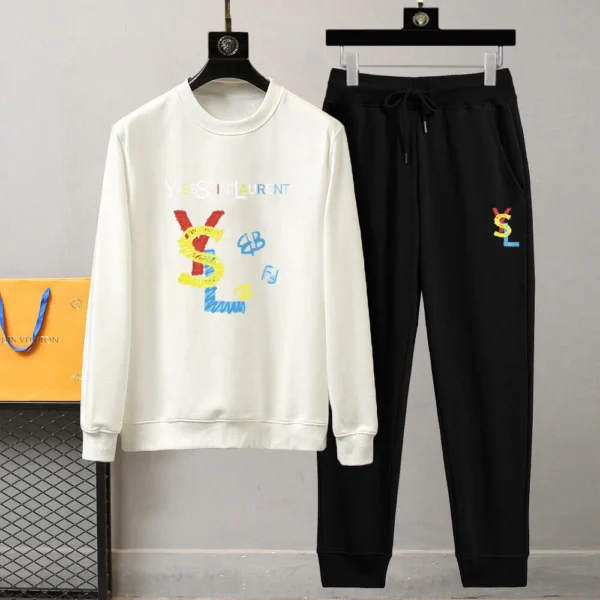 YS New Fashion Versatile Sweatshirt Set 1025033109 - Image 3