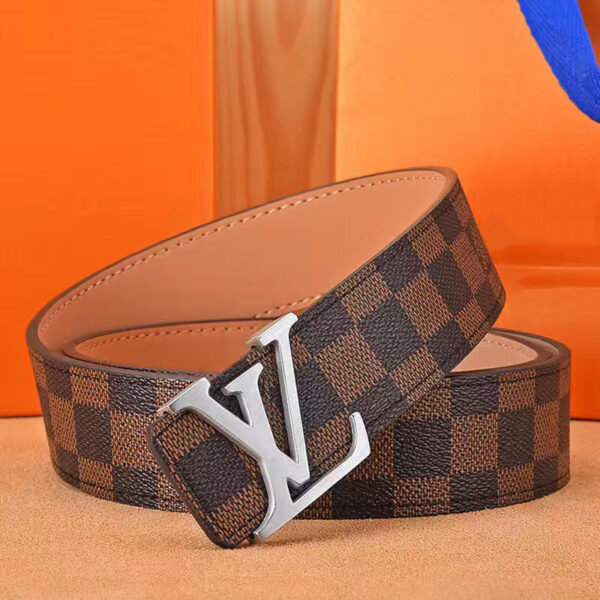 Men's belt high-grade letter leather business belt trend all-match strong and durable middle-aged and young casual pants belt - Image 8