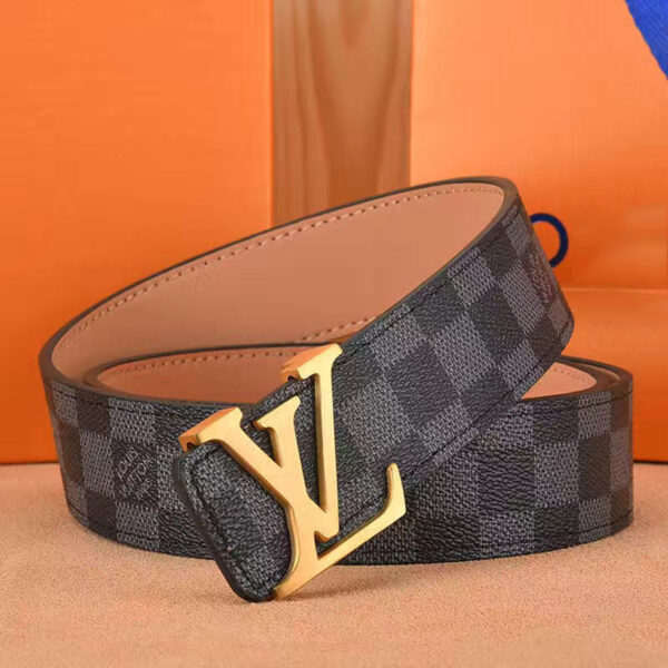 Men's belt high-grade letter leather business belt trend all-match strong and durable middle-aged and young casual pants belt - Image 10